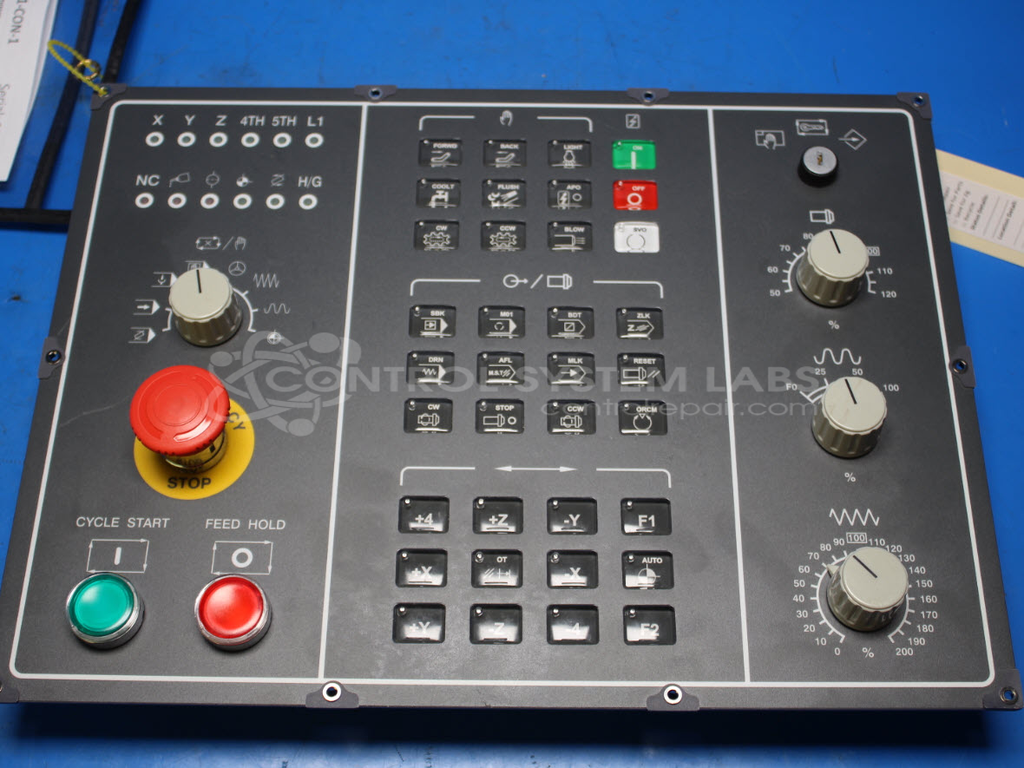 Repair or Rebuilt Ameritek Unknown Knee Mill CNC Front Panel | Control ...